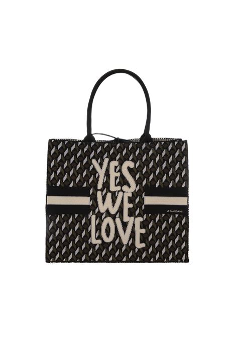 borsa a spalla bella nera LE PANDORINE | 1B510BELLA-C99